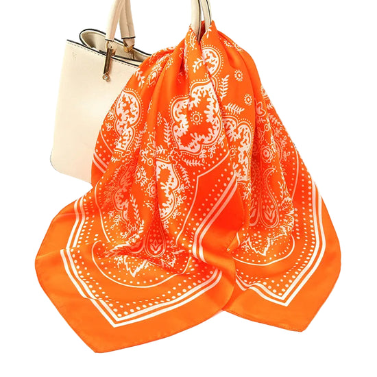 SILK KISS Satin Bandana