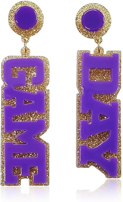 GAME DAY Acrylic Earrings