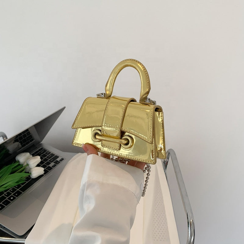 KELCI Square Metallic Mini Bag