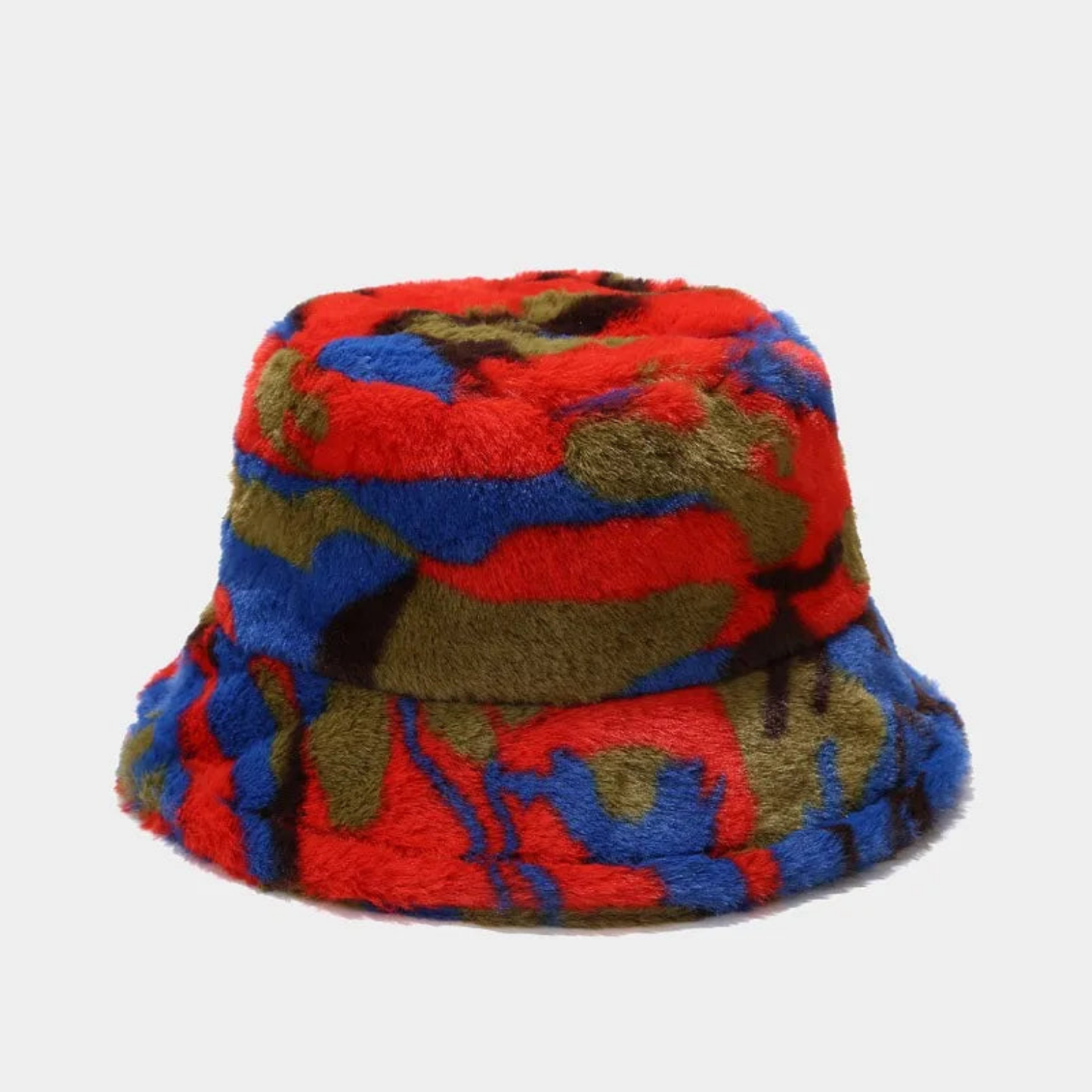 SWAG Plush Faux Fur Bucket Hat