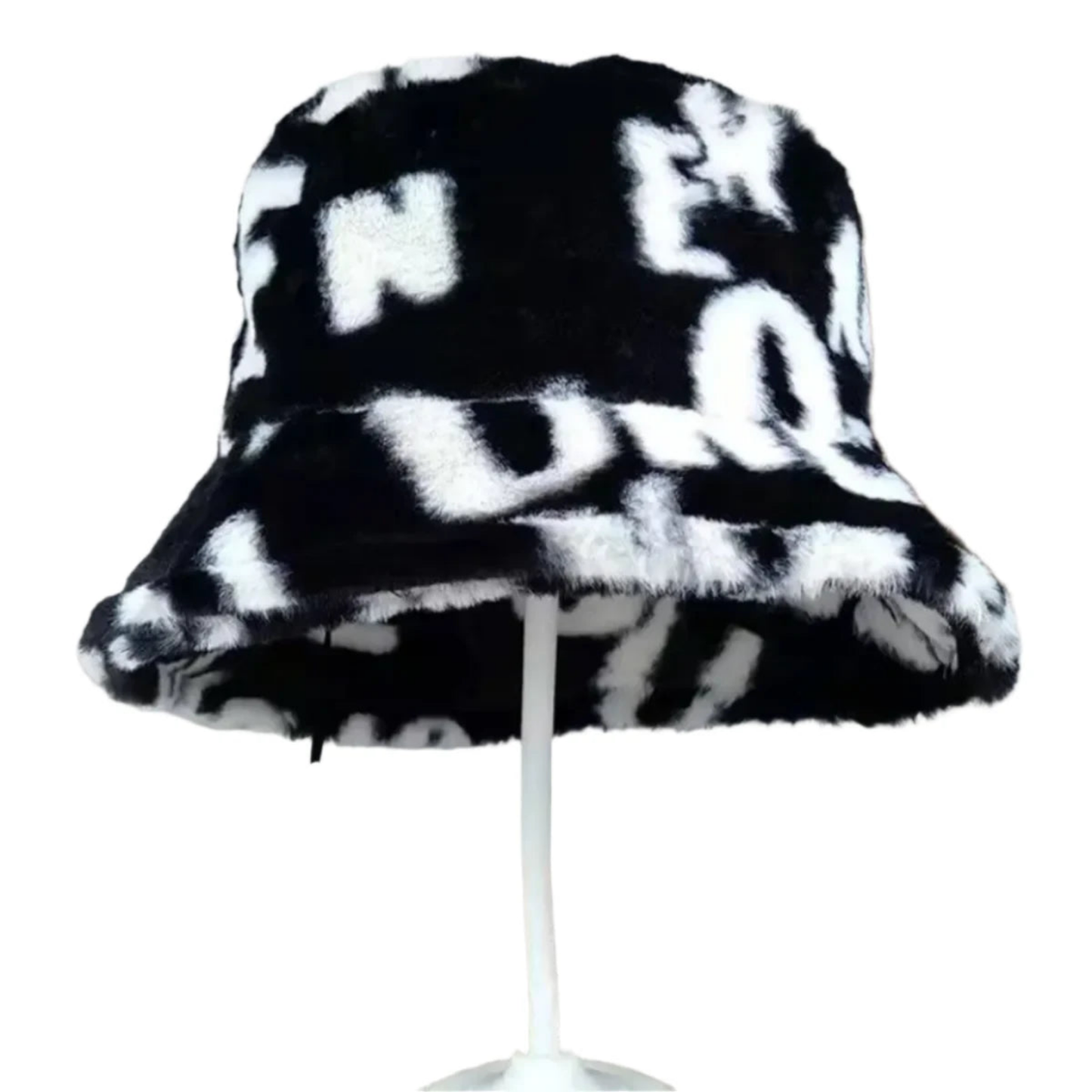 SWAG Plush Faux Fur Bucket Hat