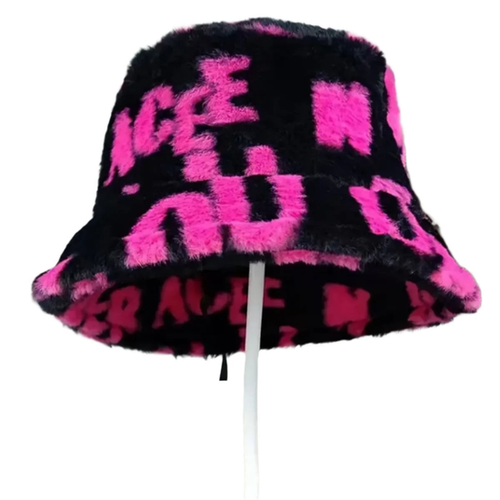 SWAG Plush Faux Fur Bucket Hat