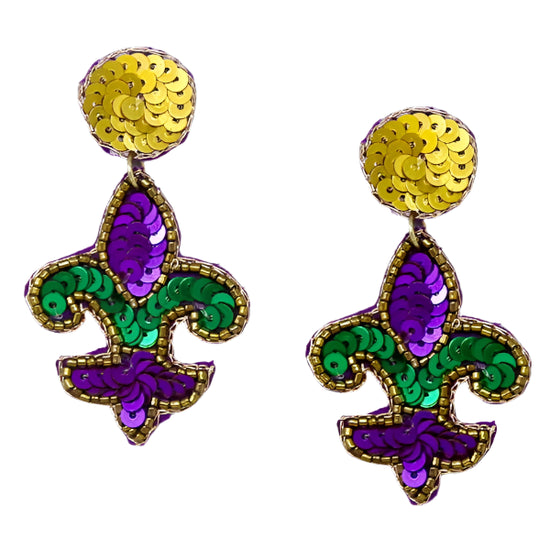 MARDI GRAS MAMBO Earrings