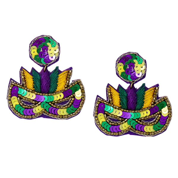 MARDI GRAS MAMBO Earrings