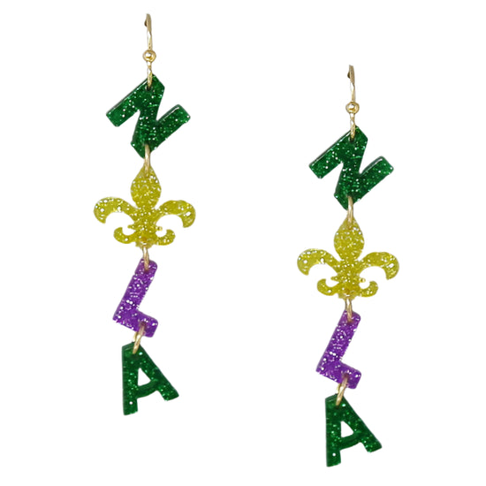 MARDI GRAS MAMBO Earrings