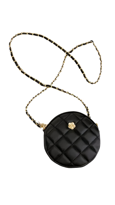 JOURNEE Round Mini Crossbody Bag