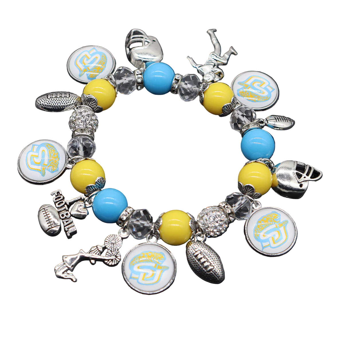GAME DAY GLAM Charm Bracelet