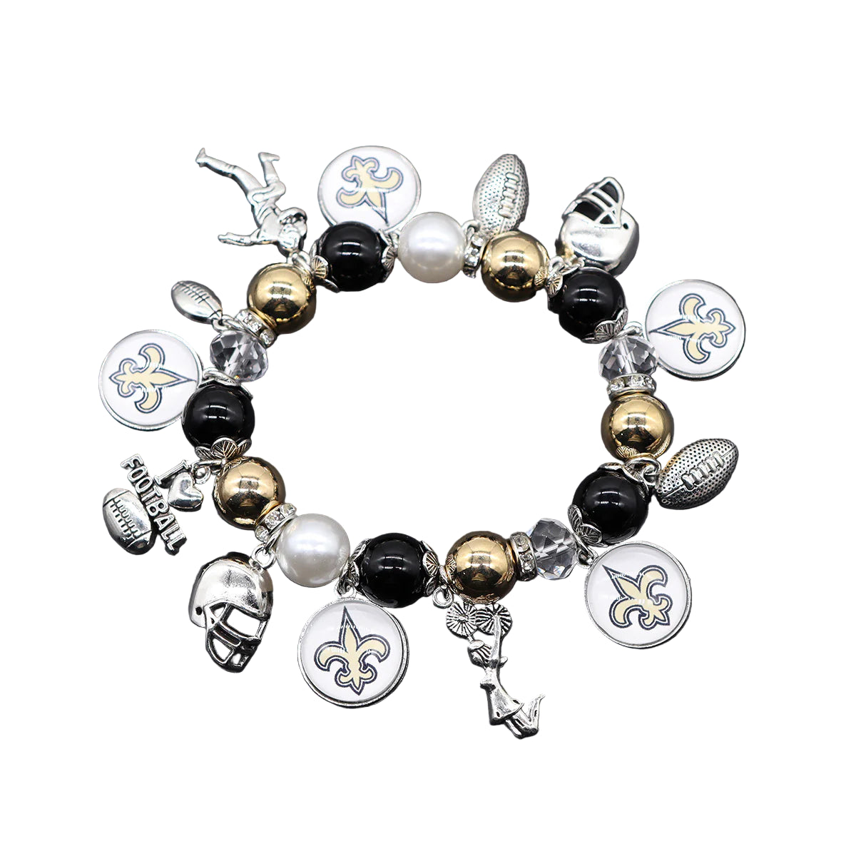 GAME DAY GLAM Charm Bracelet