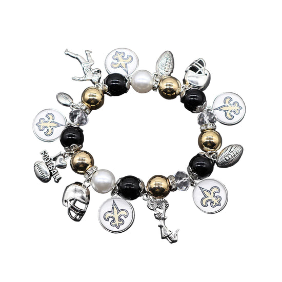 GAME DAY GLAM Charm Bracelet