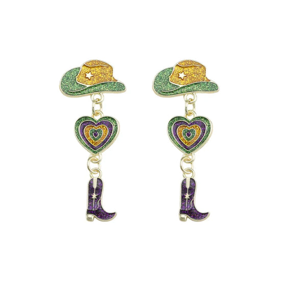 MARDI GRAS MAMBO Earrings