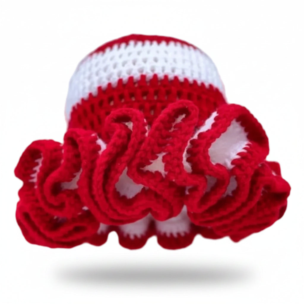 PRETTY IN GREEK Crochet Hat