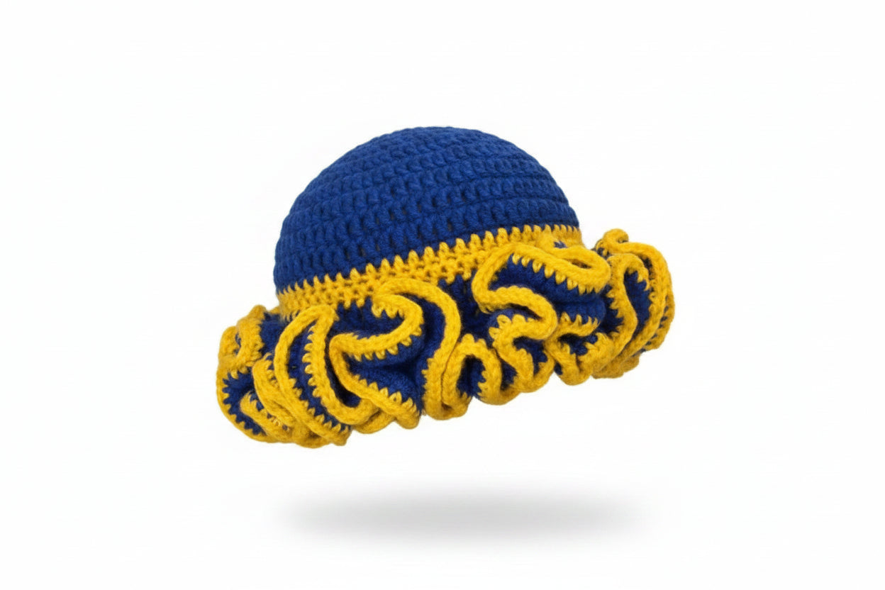 PRETTY IN GREEK Crochet Hat