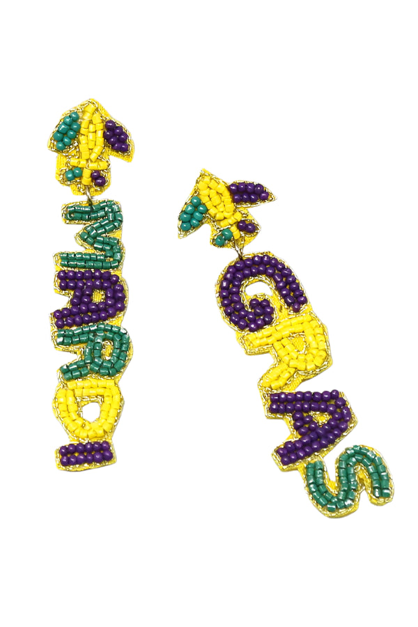 MARDI GRAS MAMBO Earrings