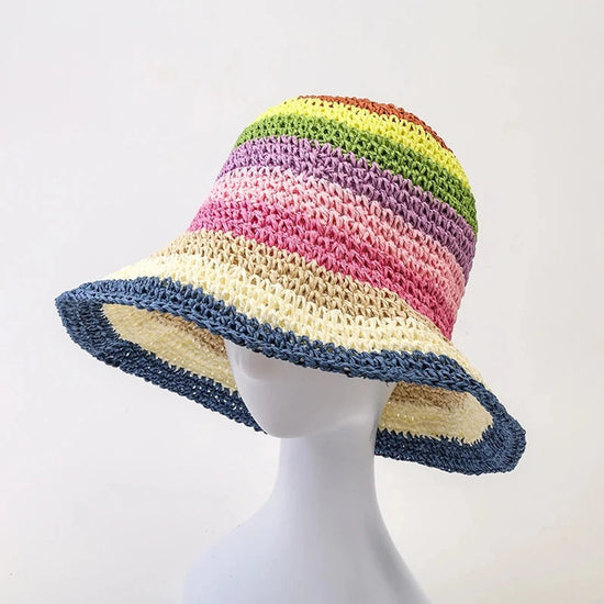 SUNNI DAY Crochet Straw Hat