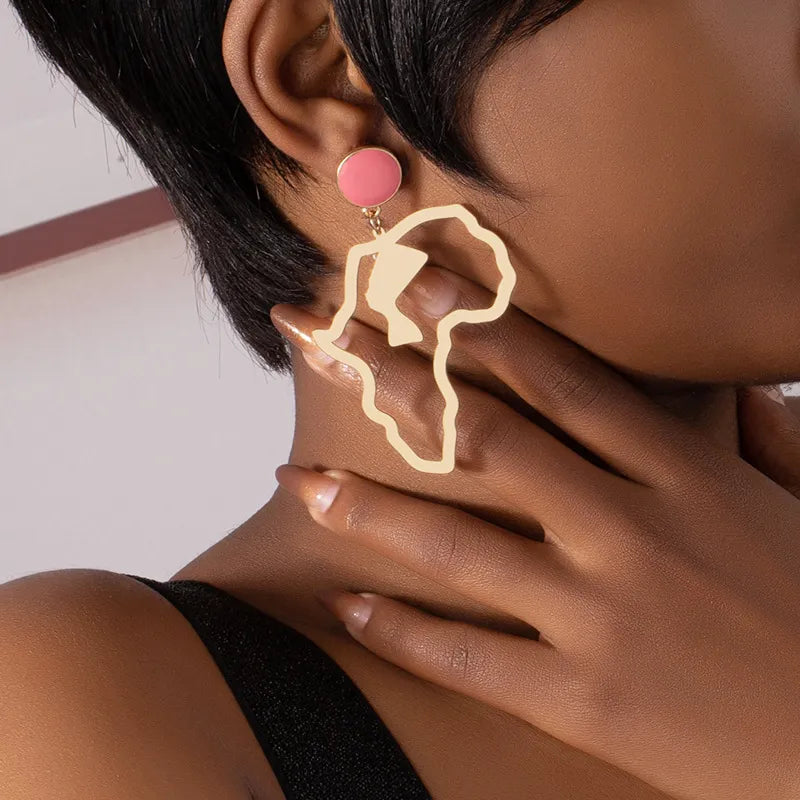 NEFERTITI Africa Earrings