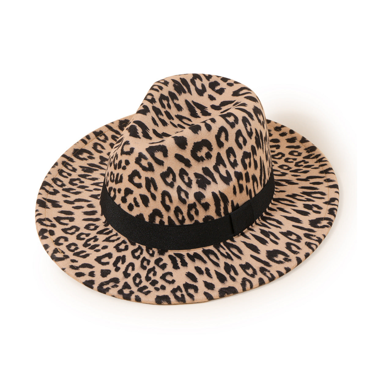 Load image into Gallery viewer, ANGELA Leopard Print Fedora
