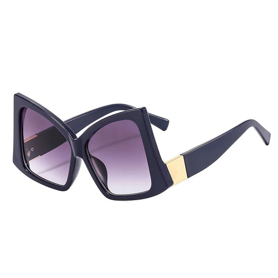 Load image into Gallery viewer, PRESSURE Butterfly Shape Oversized Sunglasses

